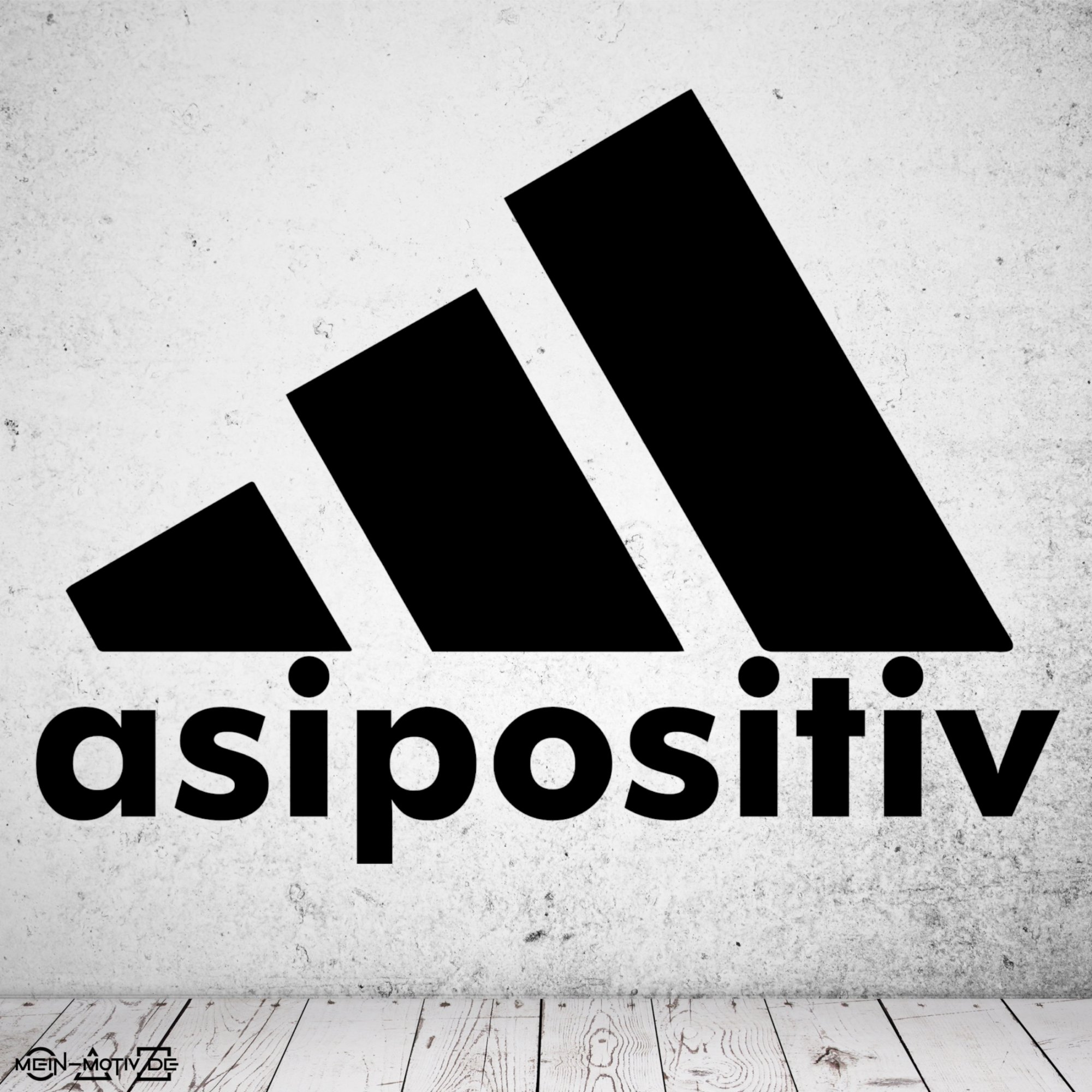 46360 Wandaufkleber Asipositiv